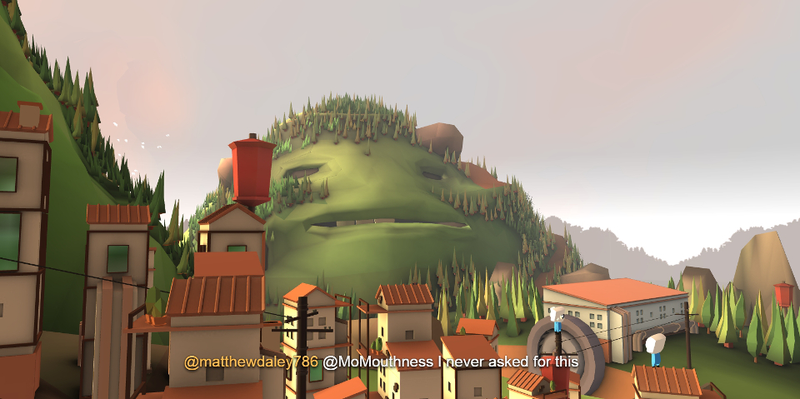 Illustration for article titled Here Are Some Animated Mountains That Will Read Your Tweets